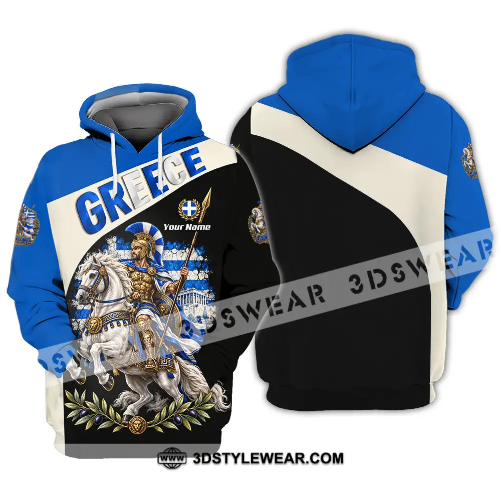 Unisex Shirt - Custom Greece Shirt - Hoodie / S - T-shirt