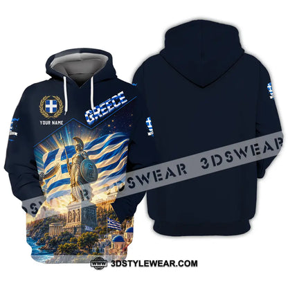 Unisex Shirt - Custom Greece Shirt - Hoodie / S - T-shirt