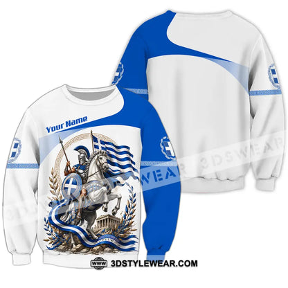 Unisex Shirt - Custom Greece Shirt - Long Sleeve / S - T-shirt