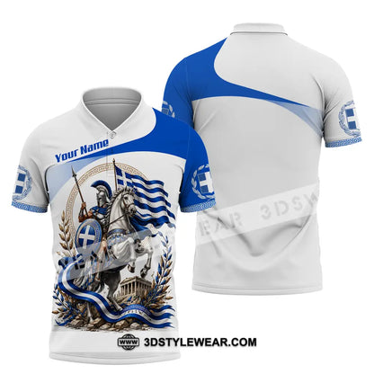 Unisex Shirt - Custom Greece Shirt - Polo Shirt / S - T-shirt