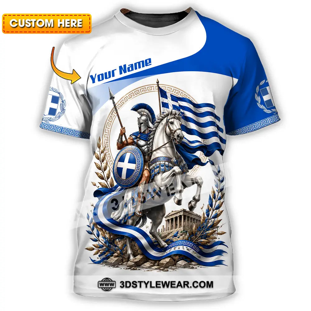 Unisex Shirt - Custom Greece Shirt - T-shirt
