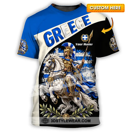 Unisex Shirt - Custom Greece Shirt style option 1