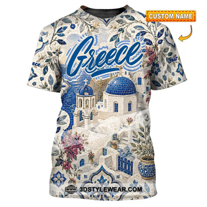 Unisex Shirt - Custom Greece Shirt - T-shirt