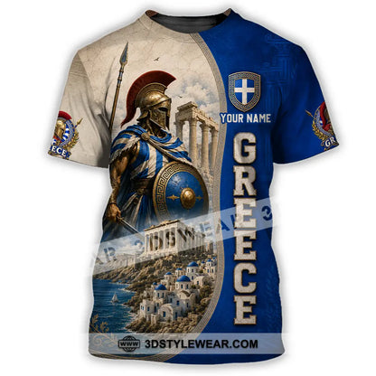 Unisex Shirt - Custom Greece Shirt - T-Shirt / S - T-shirt