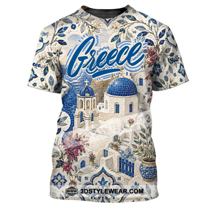 Unisex Shirt - Custom Greece Shirt - T-Shirt / S - T-shirt