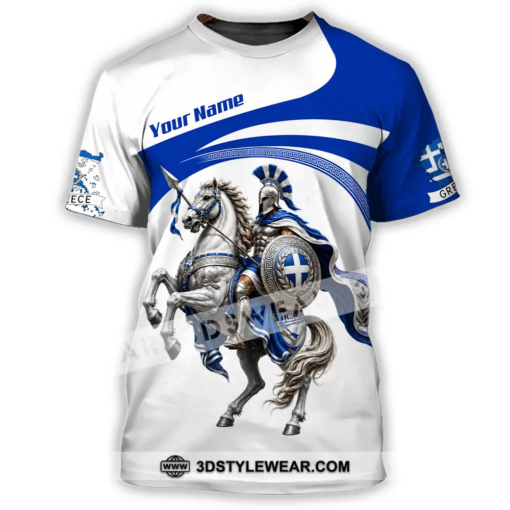 Unisex Shirt - Custom Greece Shirt - T-Shirt / S - T-shirt