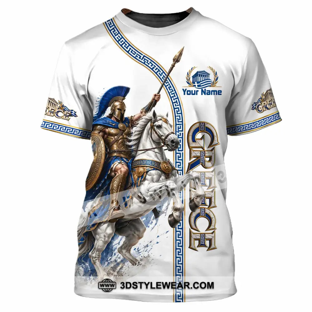 Unisex Shirt - Custom Greece Shirt - T-Shirt / S - T-shirt
