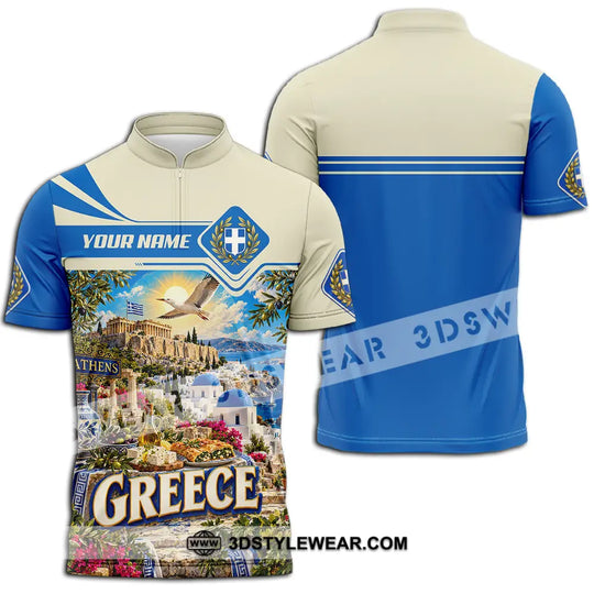 Unisex Shirt - Custom Greece Shirt style option 2