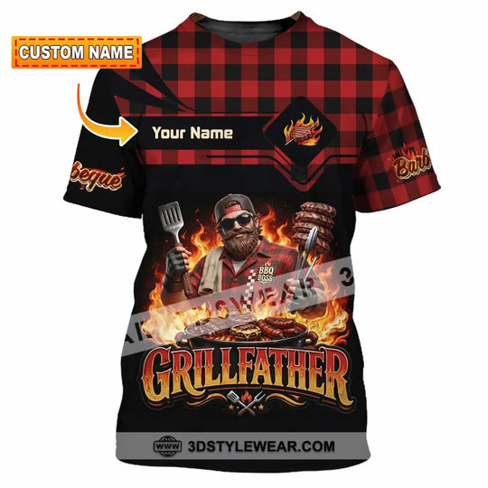 Unisex Shirt - Custom Grillfather Shirt style option 1