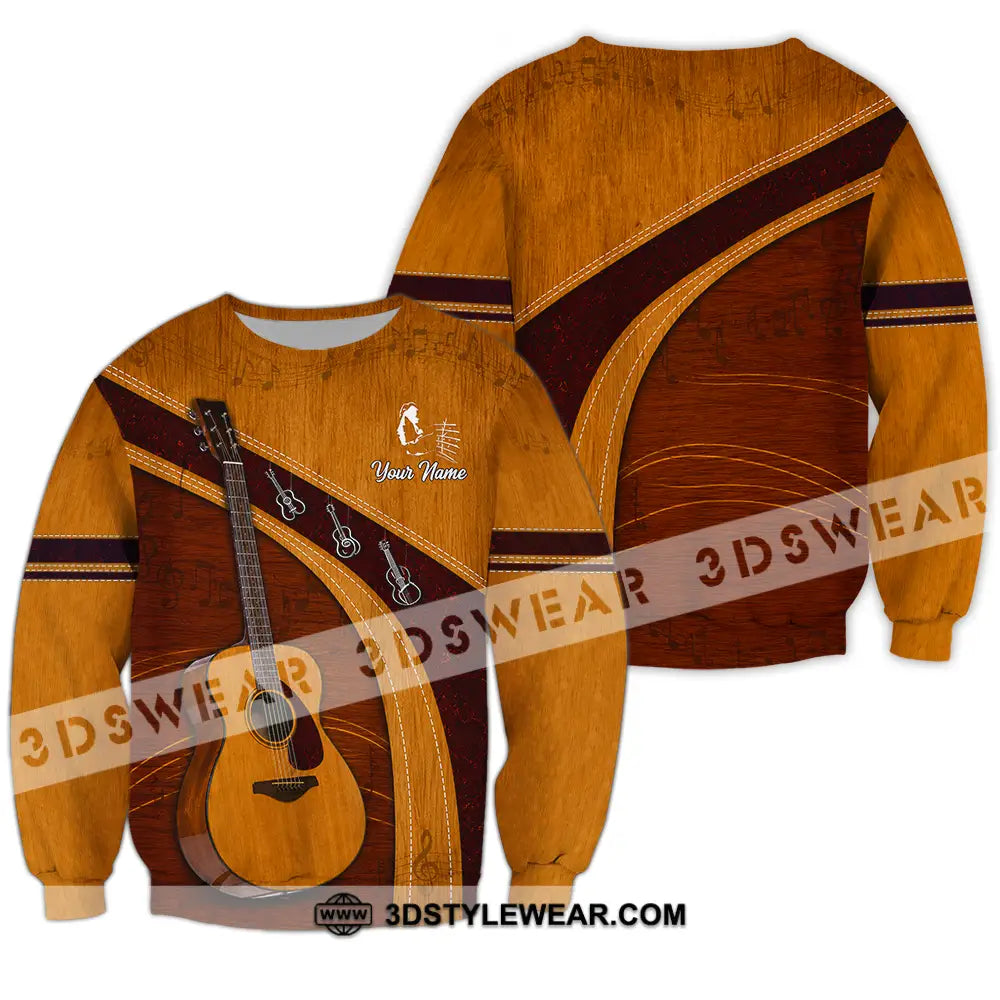 Unisex Shirt - Custom Guitar Shirt - Long Sleeve / S - T-shirt