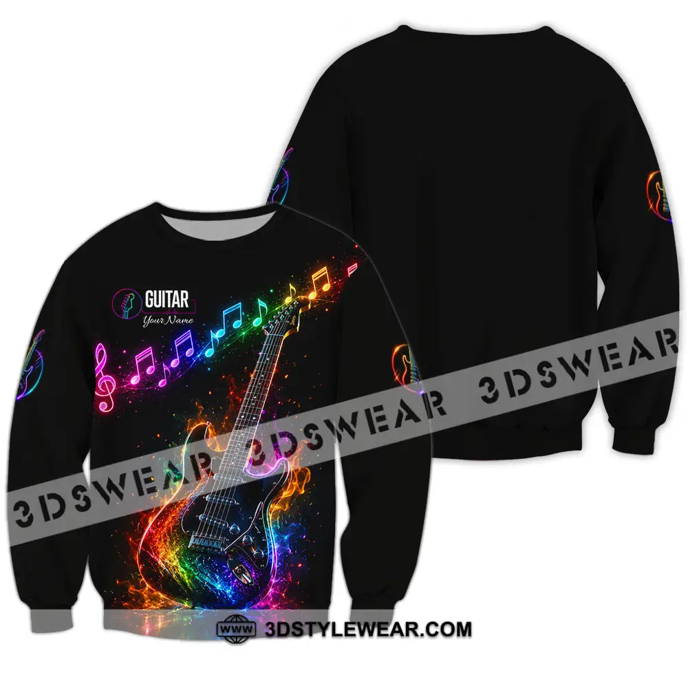 Unisex Shirt - Custom Guitar Shirt - Long Sleeve / S - T-shirt