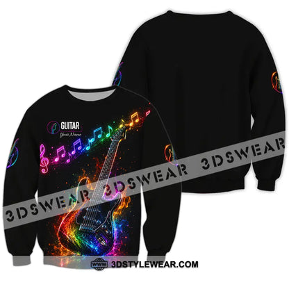 Unisex Shirt - Custom Guitar Shirt - Long Sleeve / S - T-shirt