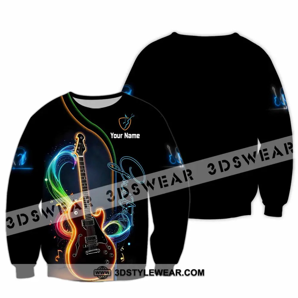 Unisex Shirt - Custom Guitar Shirt - Long Sleeve / S - T-shirt