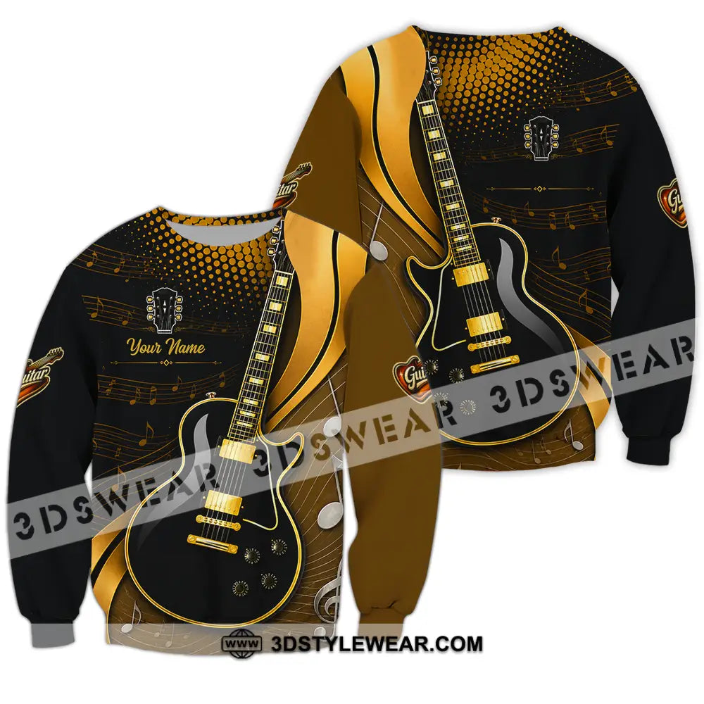 Unisex Shirt - Custom Guitar Shirt - Long Sleeve / S - T-shirt