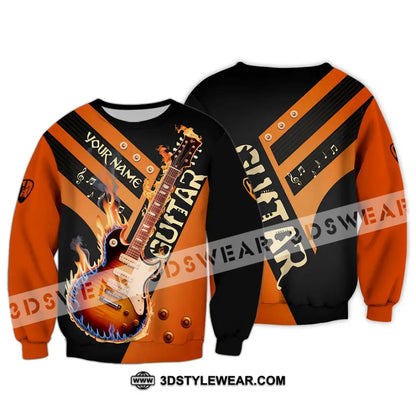 Unisex Shirt - Custom Guitar Shirt - Long Sleeve / S - T-shirt