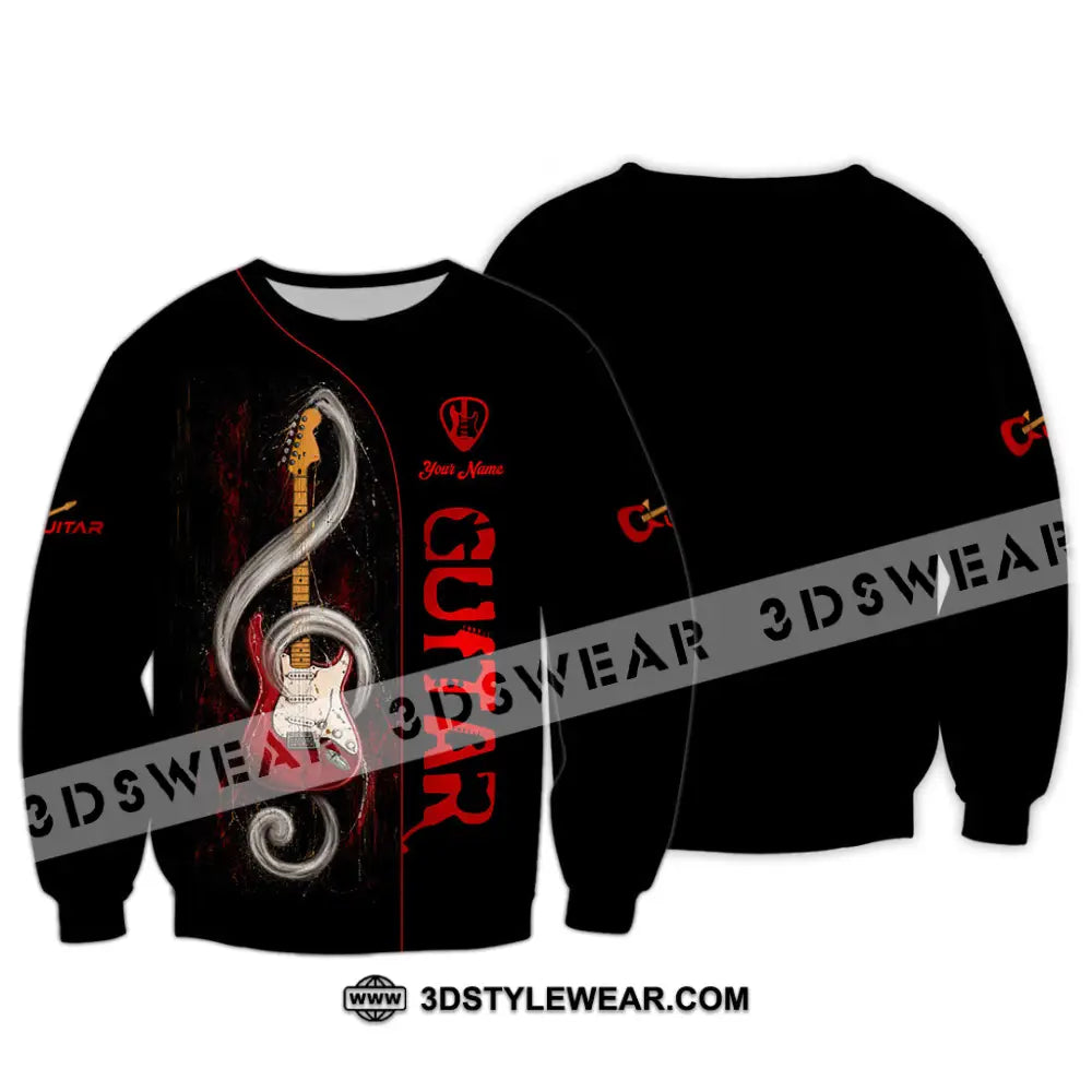 Unisex Shirt - Custom Guitar Shirt - Long Sleeve / S - T-shirt