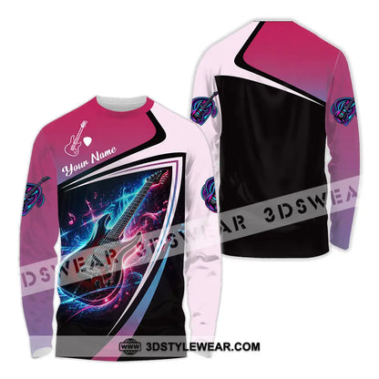 Unisex Shirt - Custom Guitar Shirt - Long Sleeve Shirt / S - T-shirt