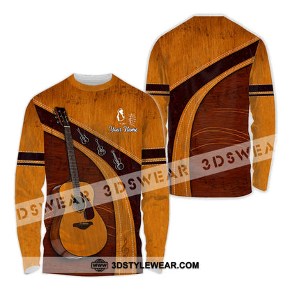 Unisex Shirt - Custom Guitar Shirt - Long Sleeve Shirt / S - T-shirt