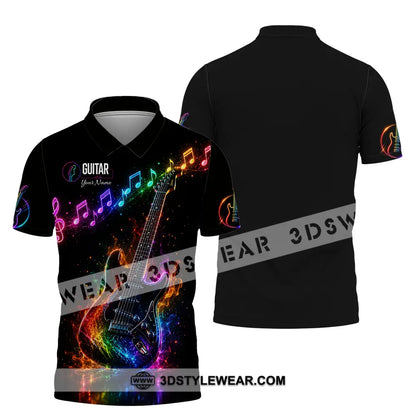 Unisex Shirt - Custom Guitar Shirt - Polo Shirt / S - T-shirt