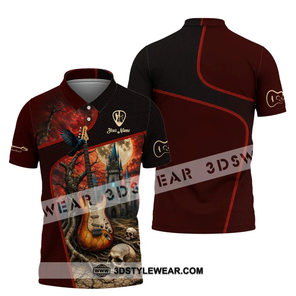 Unisex Shirt - Custom Guitar Shirt - Polo Shirt / S - T-shirt