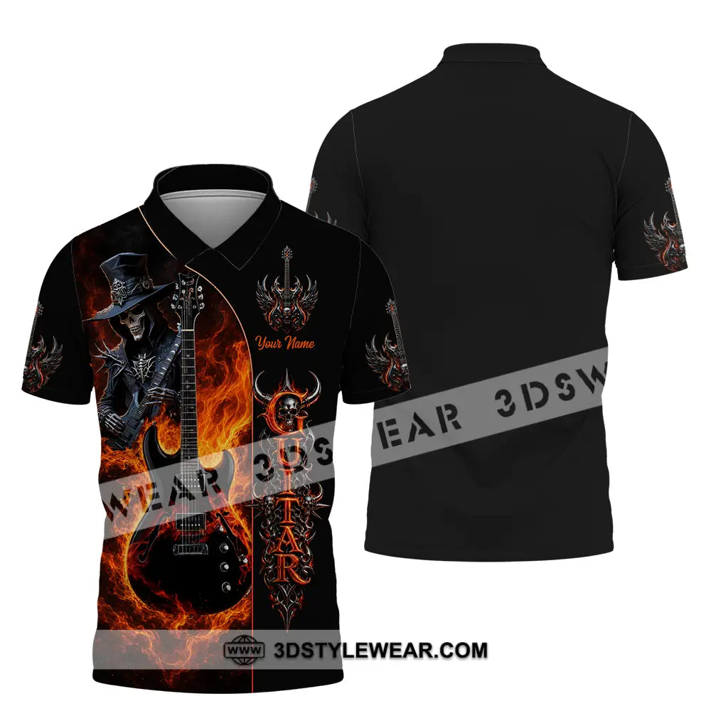 Unisex Shirt - Custom Guitar Shirt - Polo Shirt / S - T-shirt