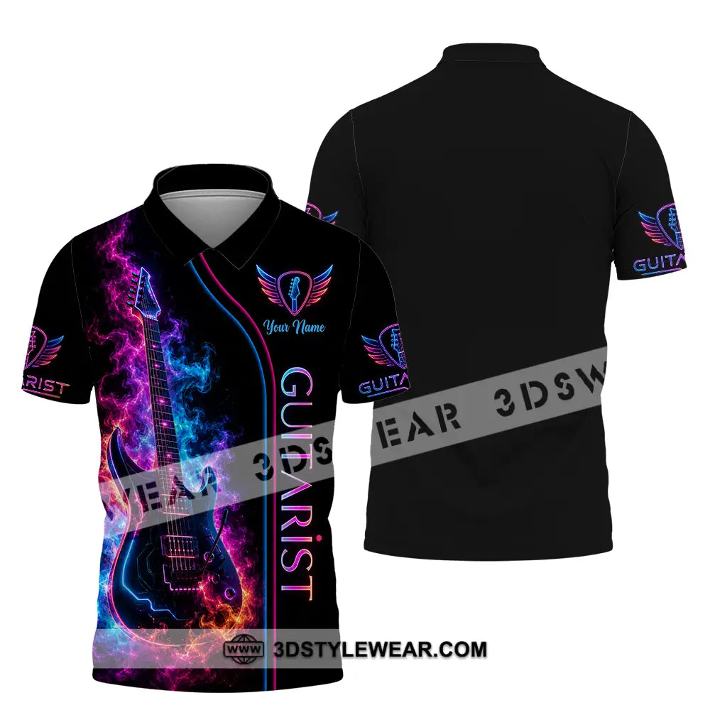 Unisex Shirt - Custom Guitar Shirt - Polo Shirt / S - T-shirt