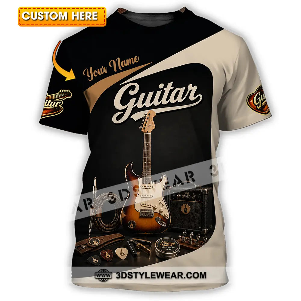Unisex Shirt - Custom Guitar Shirt - T-shirt