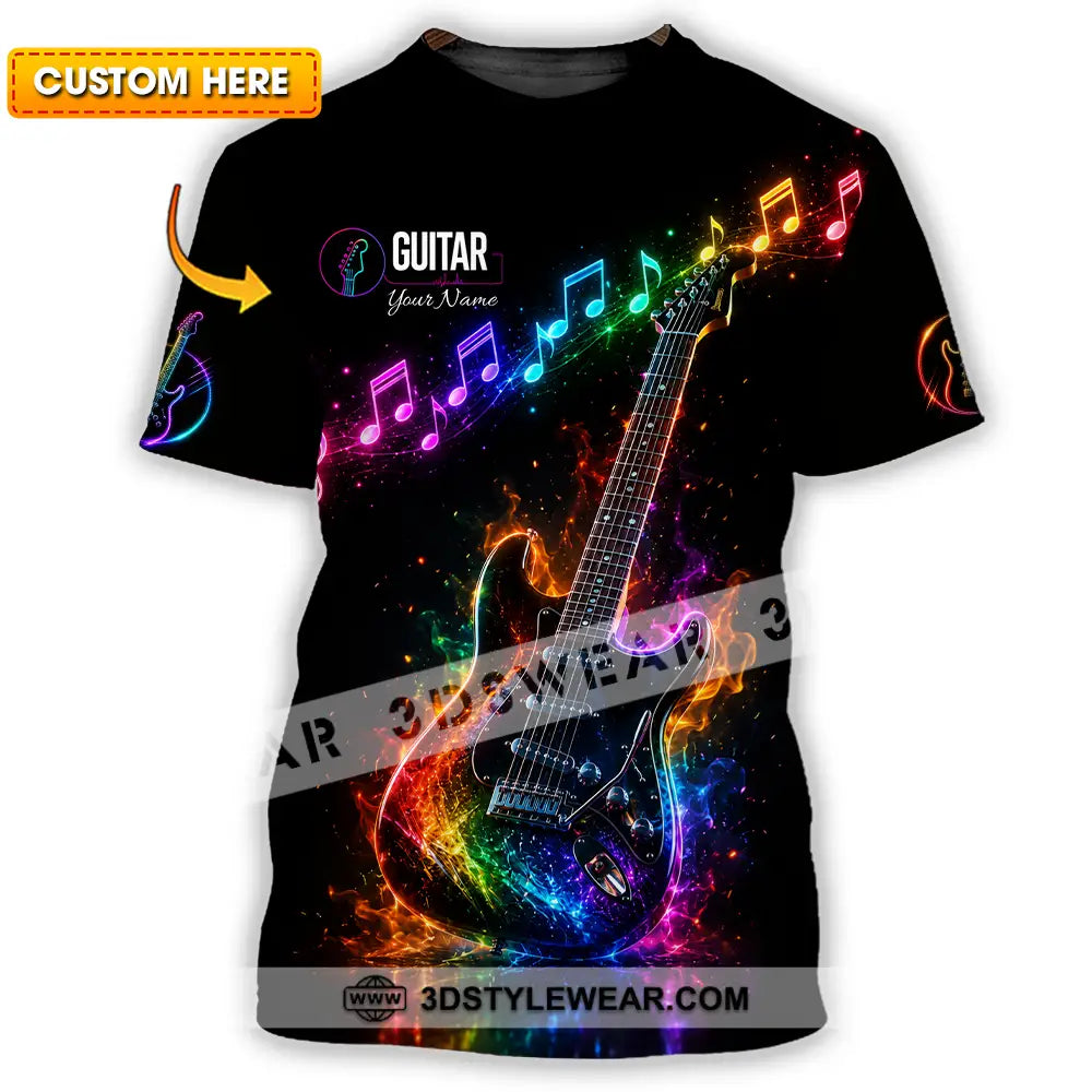 Unisex Shirt - Custom Guitar Shirt - T-shirt
