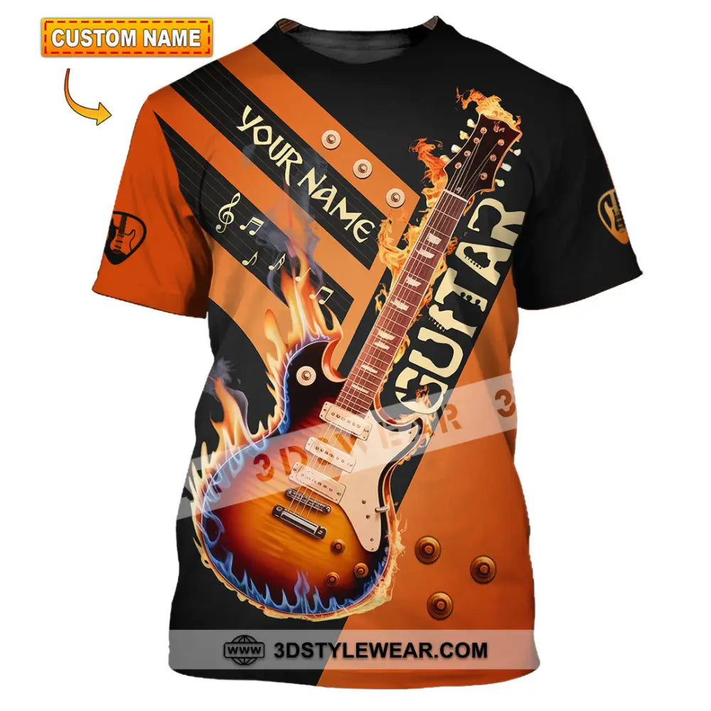 Unisex Shirt - Custom Guitar Shirt - T-shirt