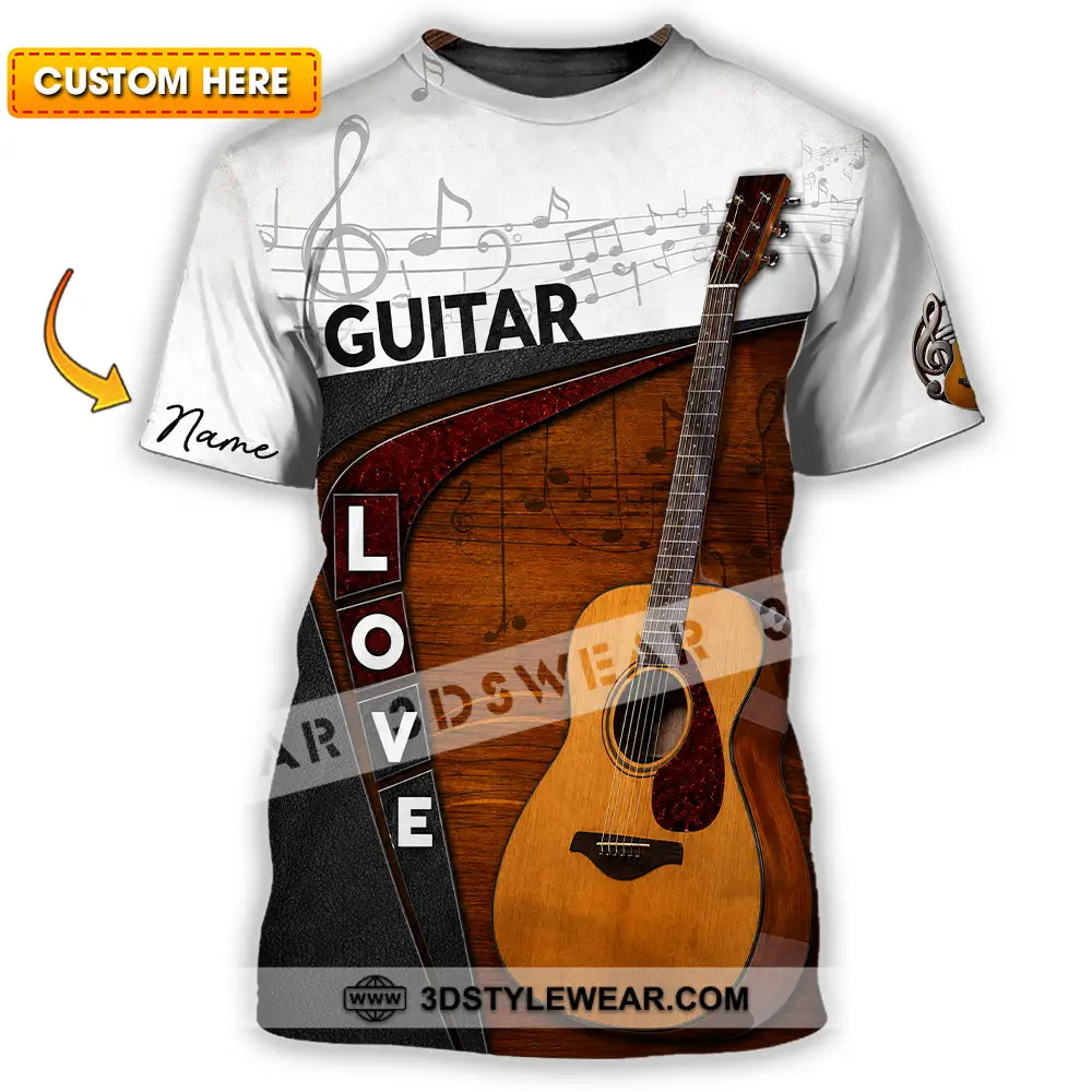 Unisex Shirt - Custom Guitar Shirt - T-shirt