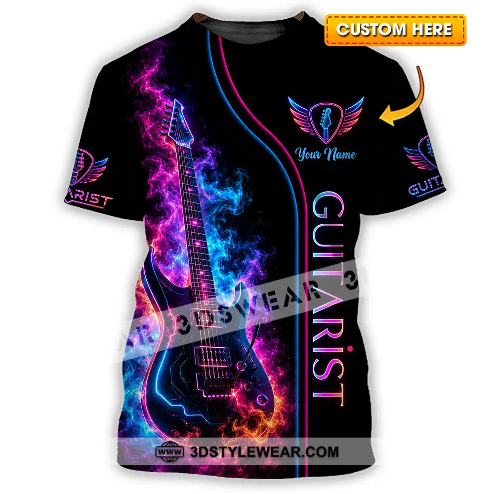 Unisex Shirt - Custom Guitar Shirt - T-shirt