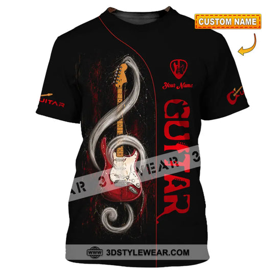 Unisex Shirt - Custom Guitar Shirt style option 1