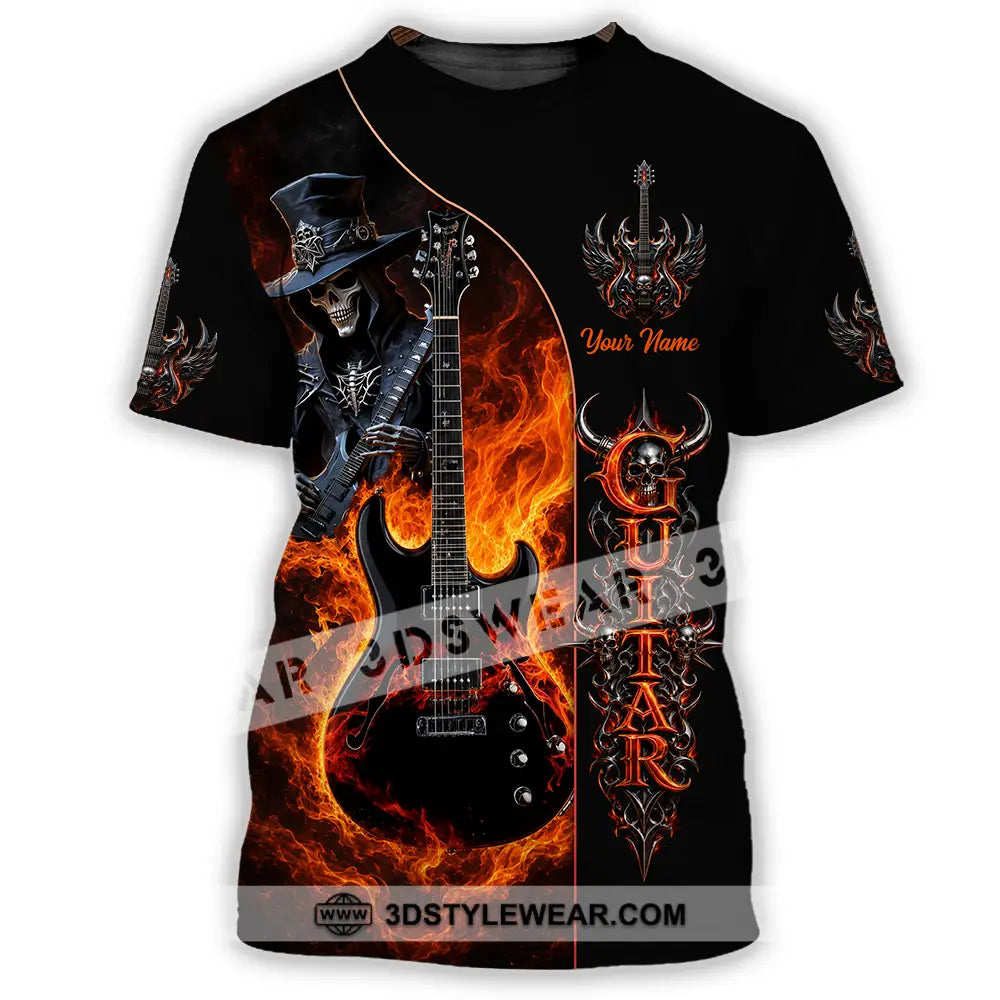 Unisex Shirt - Custom Guitar Shirt - T-Shirt / S - T-shirt