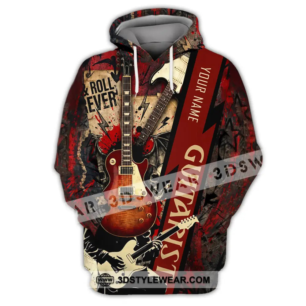 Unisex Shirt - Custom Guitarist Shirt - Hoodie / S - T-shirt