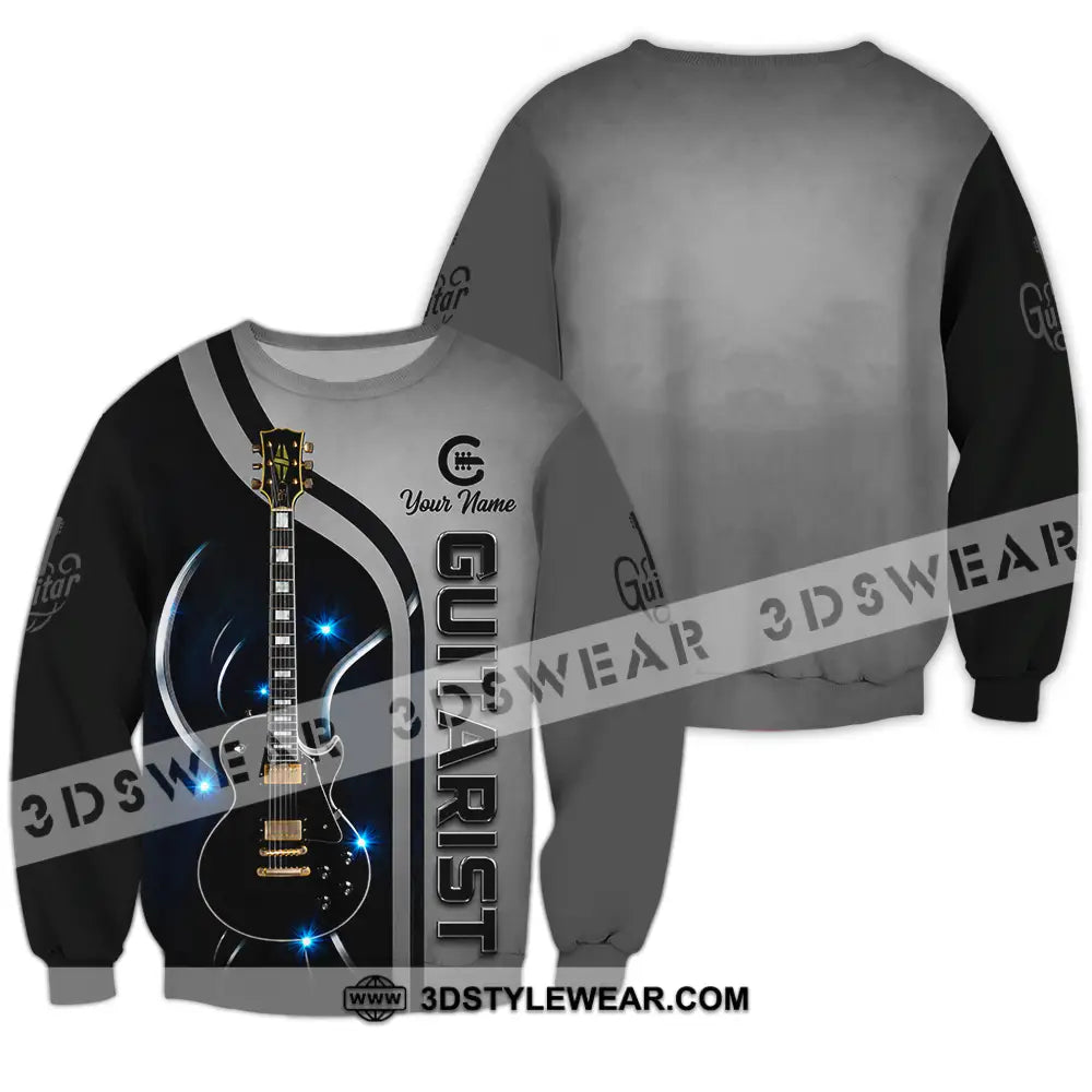 Unisex Shirt - Custom Guitarist Shirt - Long Sleeve / S - T-shirt
