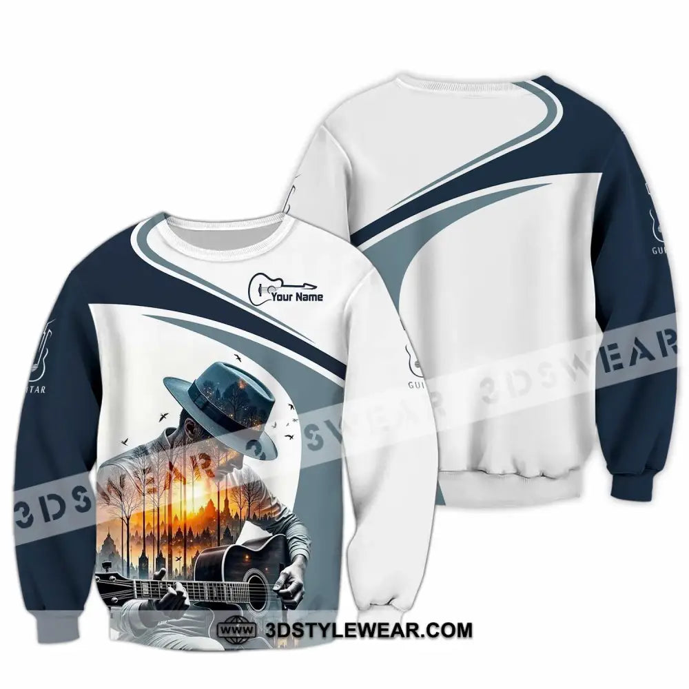 Unisex Shirt - Custom Guitarist Shirt - Long Sleeve / S - T-shirt