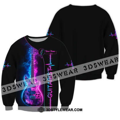 Unisex Shirt - Custom Guitarist Shirt - Long Sleeve / S - T-shirt