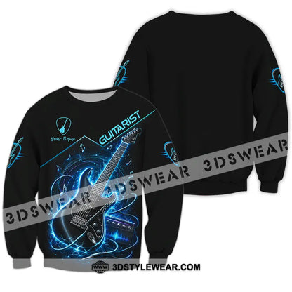 Unisex Shirt - Custom Guitarist Shirt - Long Sleeve / S - T-shirt