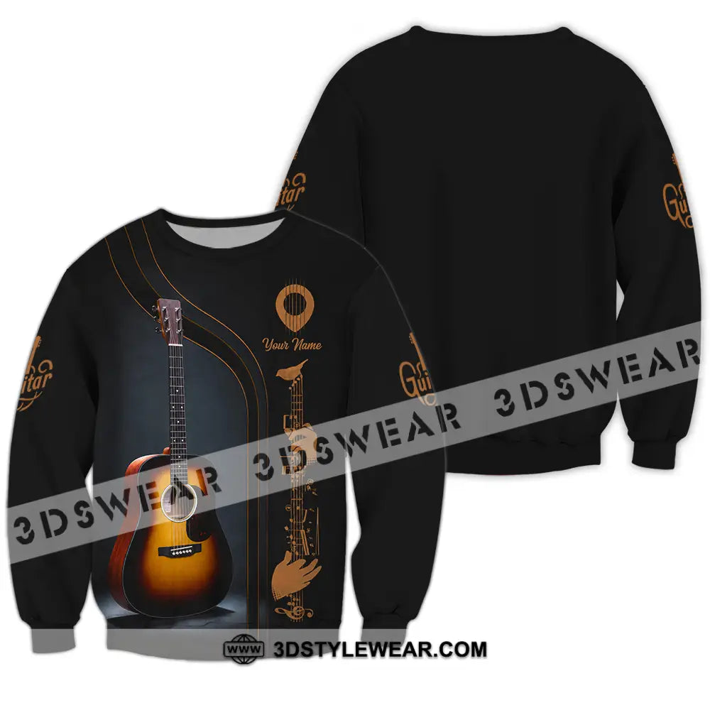 Unisex Shirt - Custom Guitarist Shirt - Long Sleeve / S - T-shirt