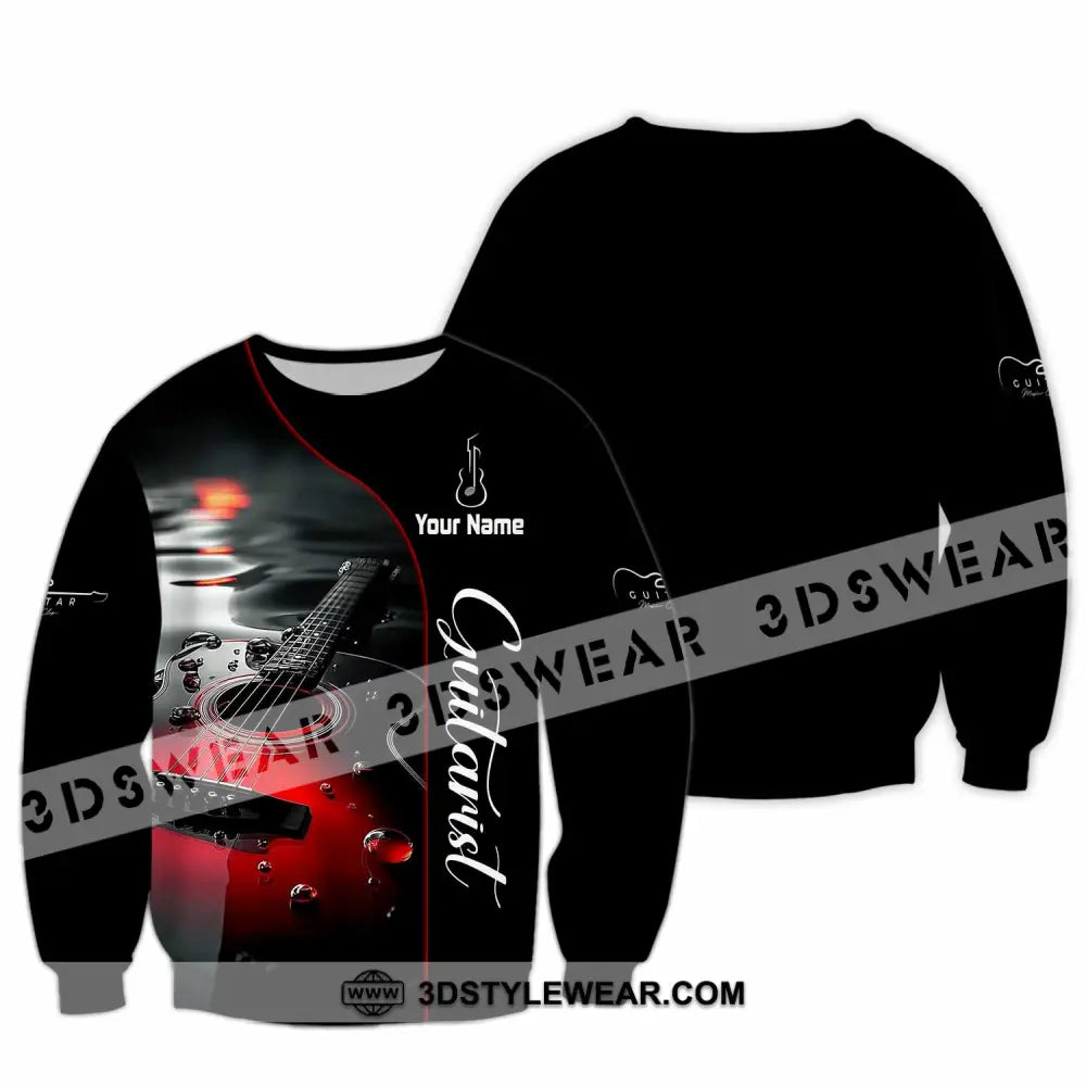 Unisex Shirt - Custom Guitarist Shirt - Long Sleeve / S - T-shirt