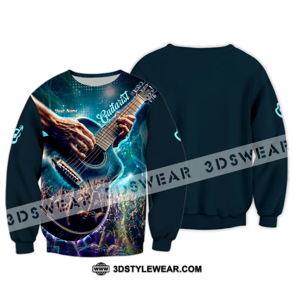 Unisex Shirt - Custom Guitarist Shirt - Long Sleeve / S - T-shirt