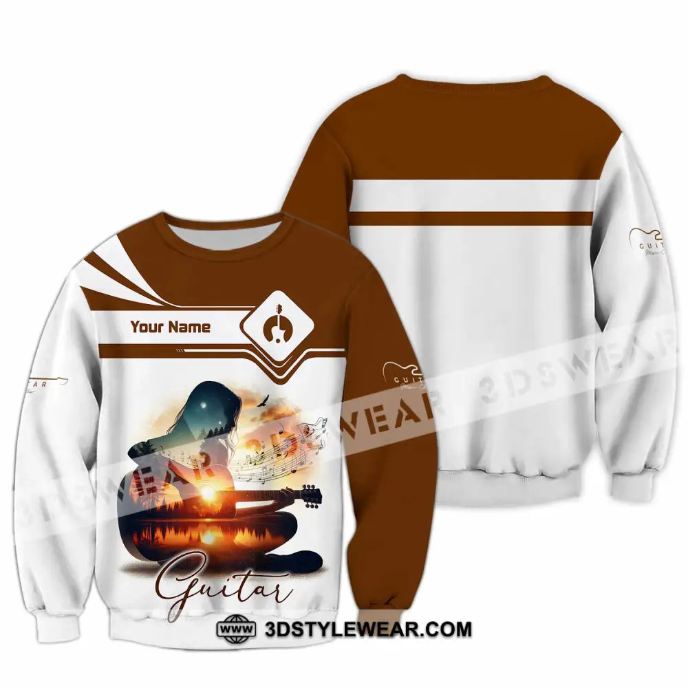 Unisex Shirt - Custom Guitarist Shirt - Long Sleeve / S - T-shirt