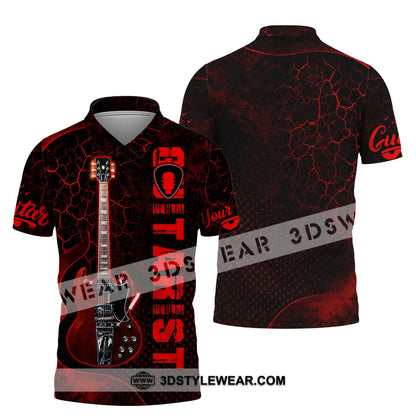 Unisex Shirt - Custom Guitarist Shirt - Polo Shirt / S - T-shirt