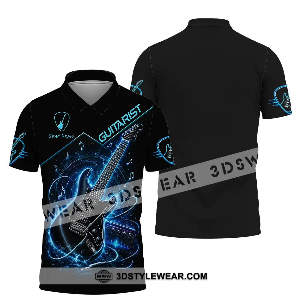 Unisex Shirt - Custom Guitarist Shirt - Polo Shirt / S - T-shirt
