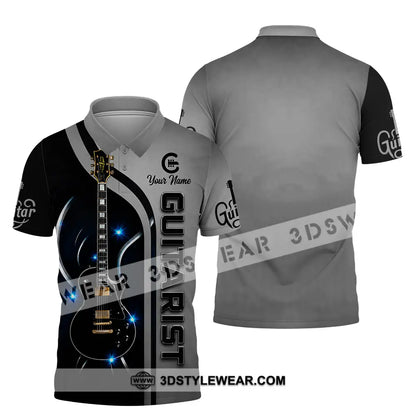 Unisex Shirt - Custom Guitarist Shirt - Polo Shirt / S - T-shirt