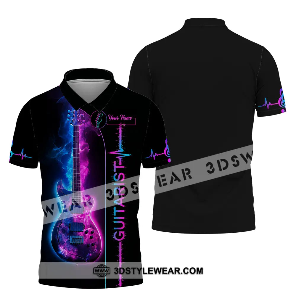Unisex Shirt - Custom Guitarist Shirt - Polo Shirt / S - T-shirt