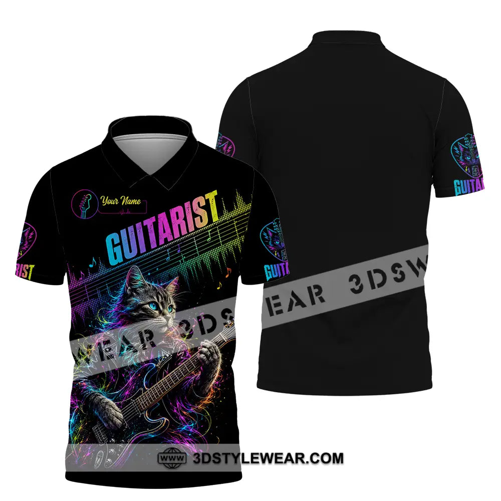 Unisex Shirt - Custom Guitarist Shirt - Polo Shirt / S - T-shirt