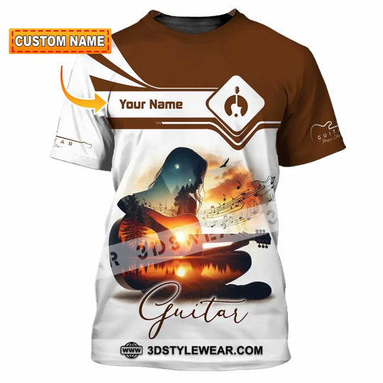 Unisex Shirt - Custom Guitarist Shirt style option 1