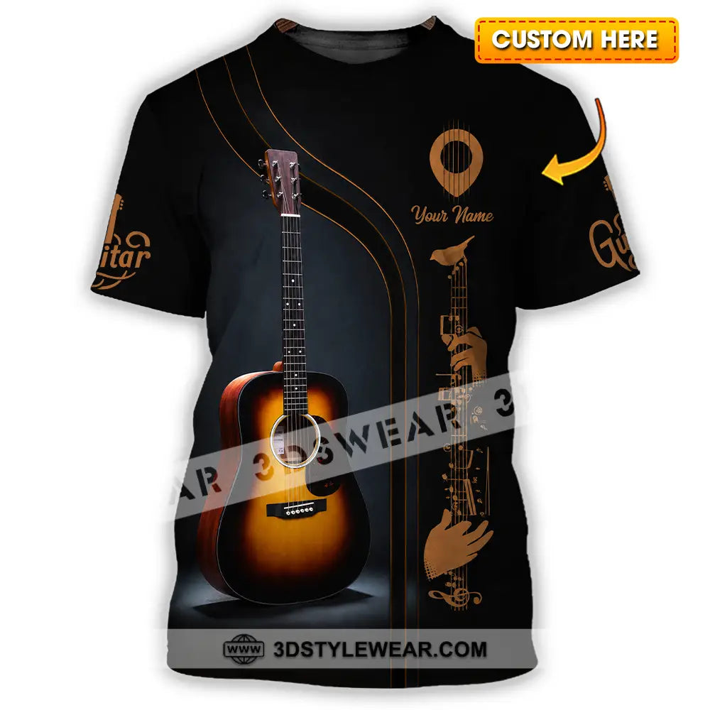 Unisex Shirt - Custom Guitarist Shirt - T-shirt