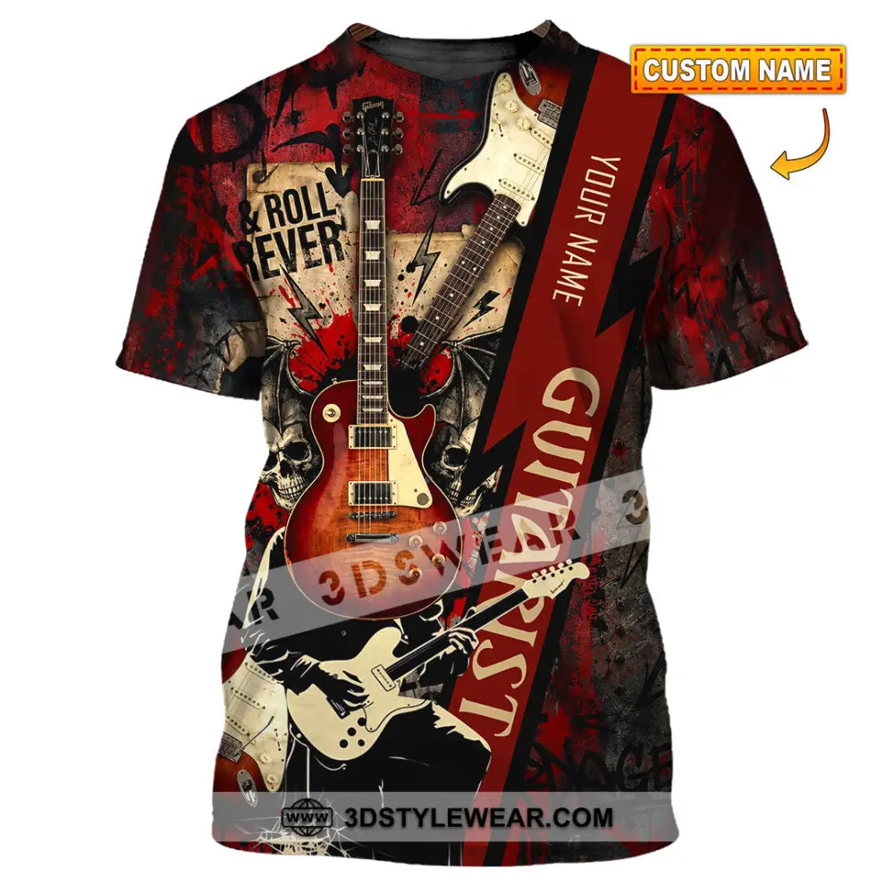 Unisex Shirt - Custom Guitarist Shirt - T-shirt
